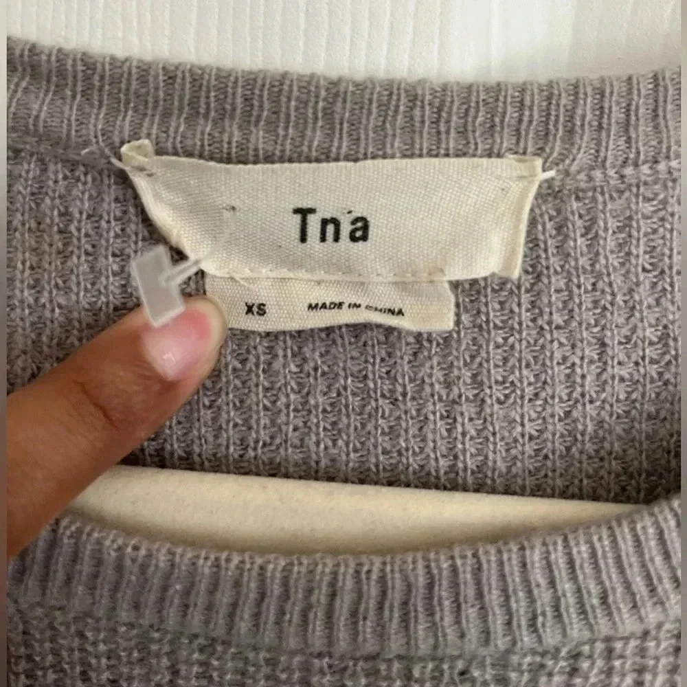 TNA Waffle Knit Top - Picture 2 of 4